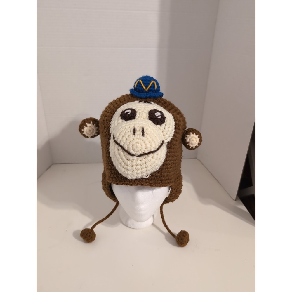 Bennie Hat Mailchimp Freddie‎ Monkey Skully  Woven Knitted Winter Funky